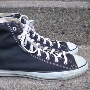 Vintage CONVERSE Chucks All Star Black Sneakers 14